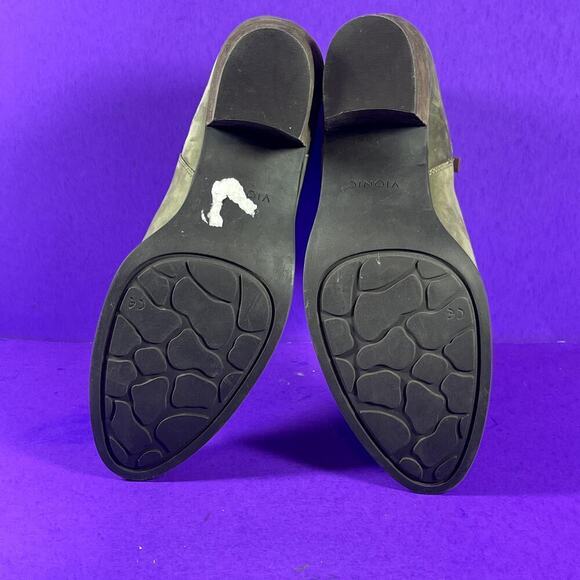 VIONIC Women's Gray/Green Waterproof Leather Shantelle‎ Bootie Shoe Size 11-NEW - Picture 6 of 7